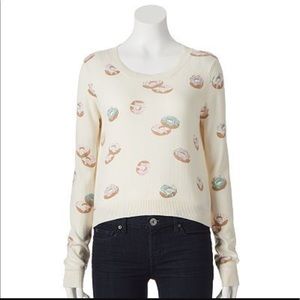 LC Lauren Conrad Donut Sweater Size Large