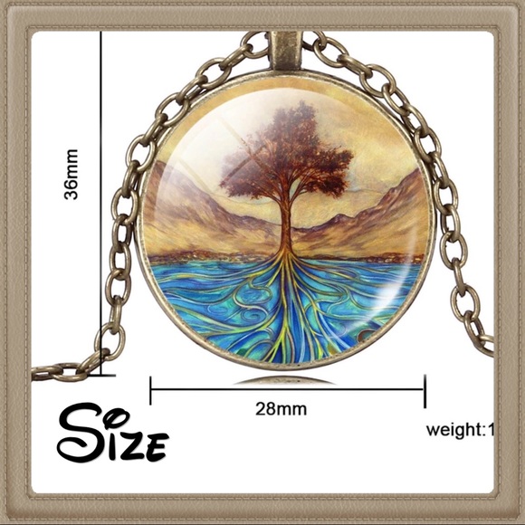 ๐ดTree Of Life Vintage Necklace - Picture 3 of 3