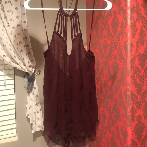 Pins & needles Embellished strappy chiffon top - Picture 1 of 2