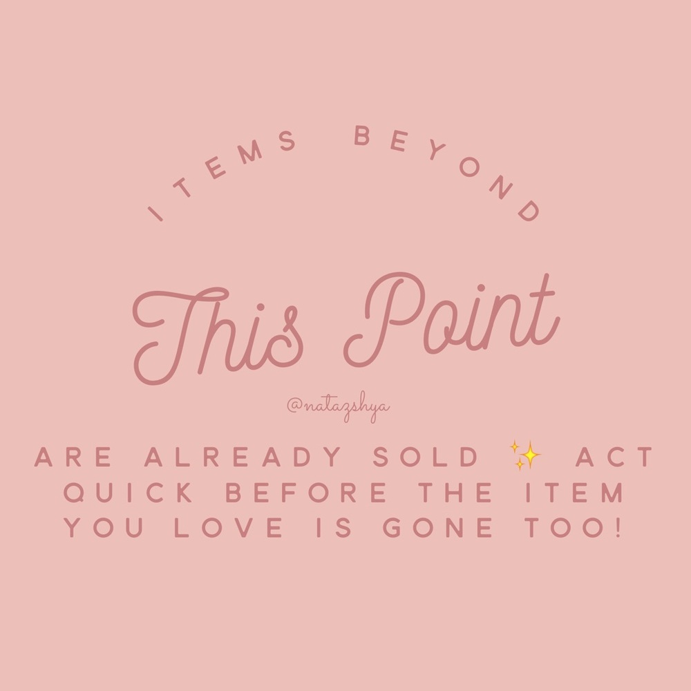 ✨Sold items✨
