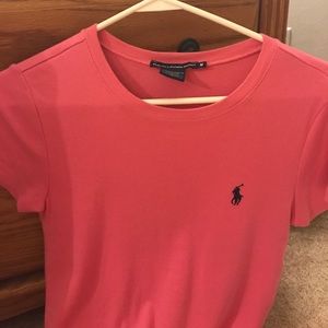 Ralph Lauren Sport Pink Tee Shirt