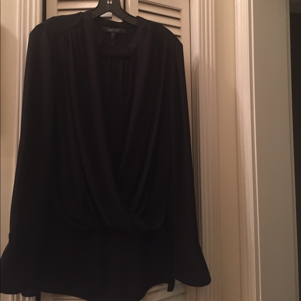 BCBG MaxAzria Draped Top