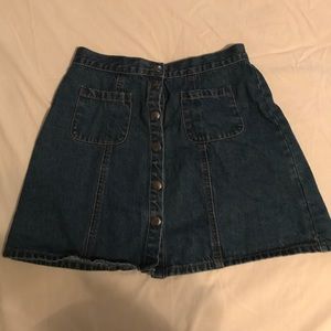 Jean skirt
