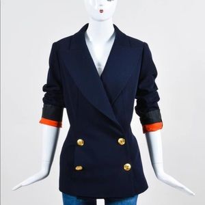 Chanel navy blazer