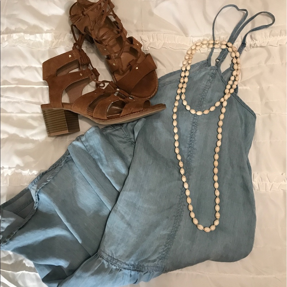 Denim dress