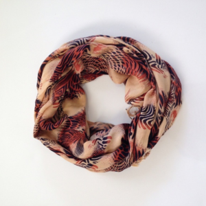 Tiger Print Scarf