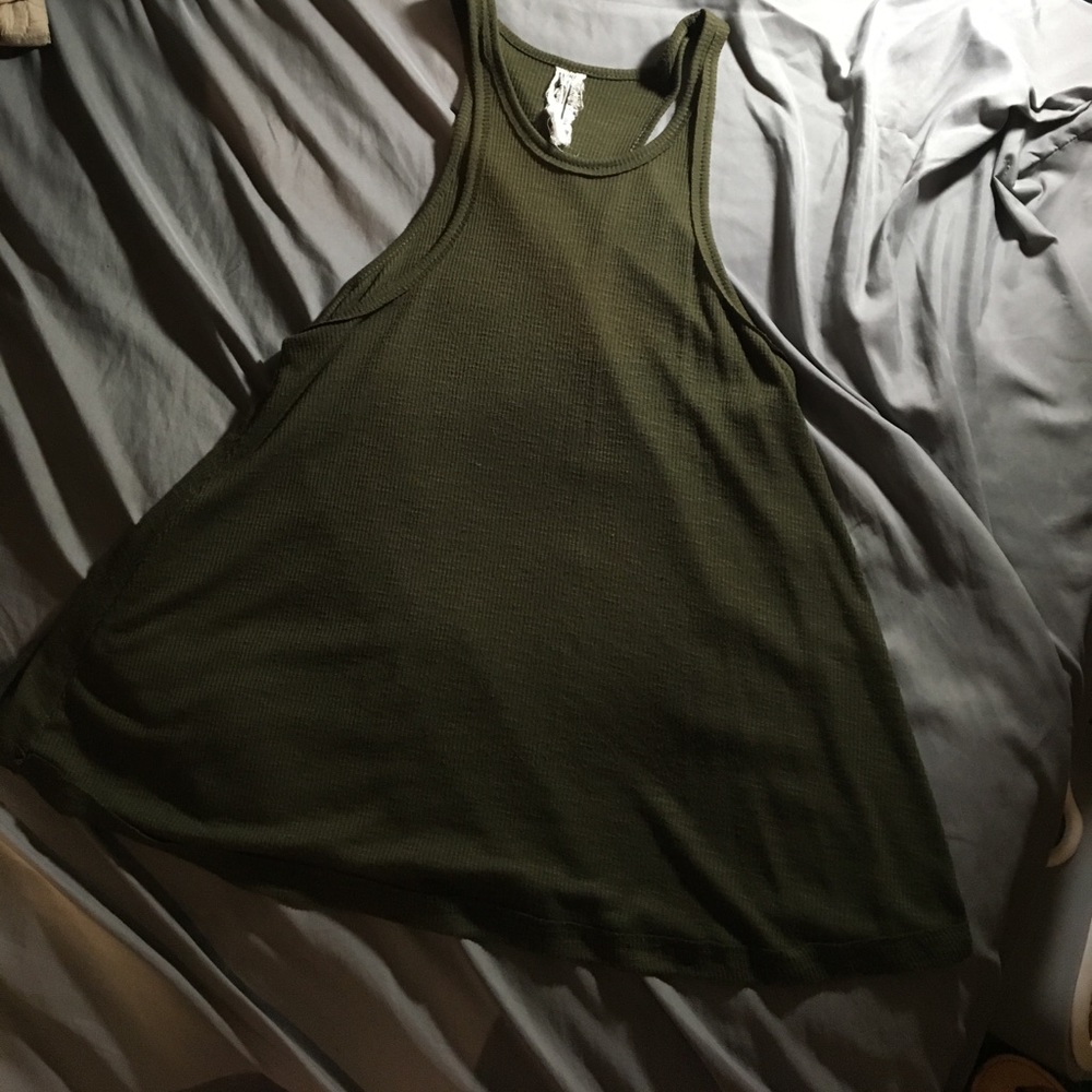 Free people green tank