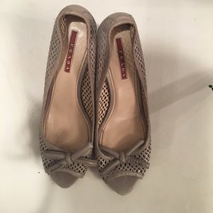 Prada wedges