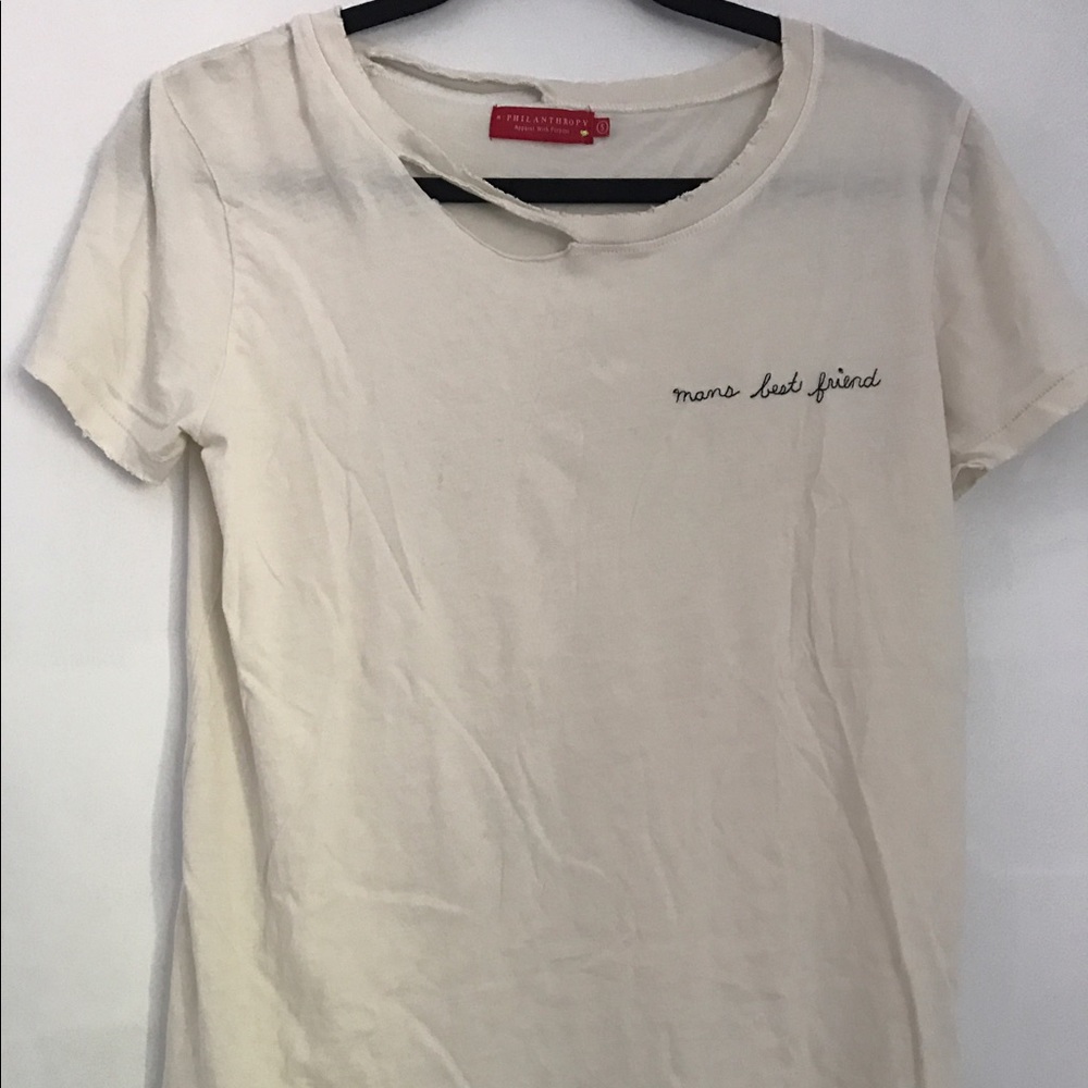 N:philanthropy cream shirt