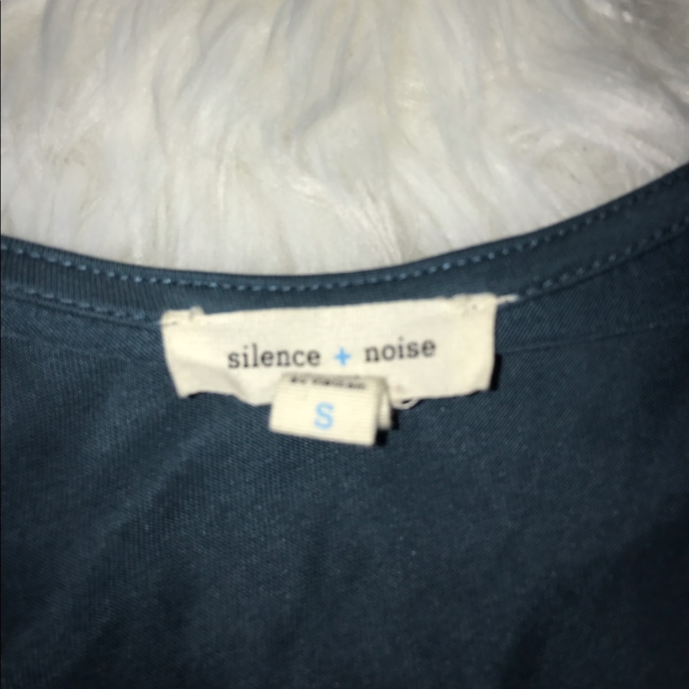 Silence and Noise turquoise romper