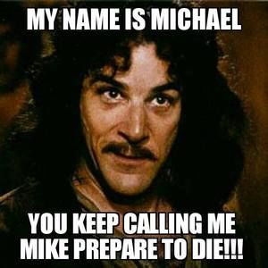 Meet your Posher, Michael