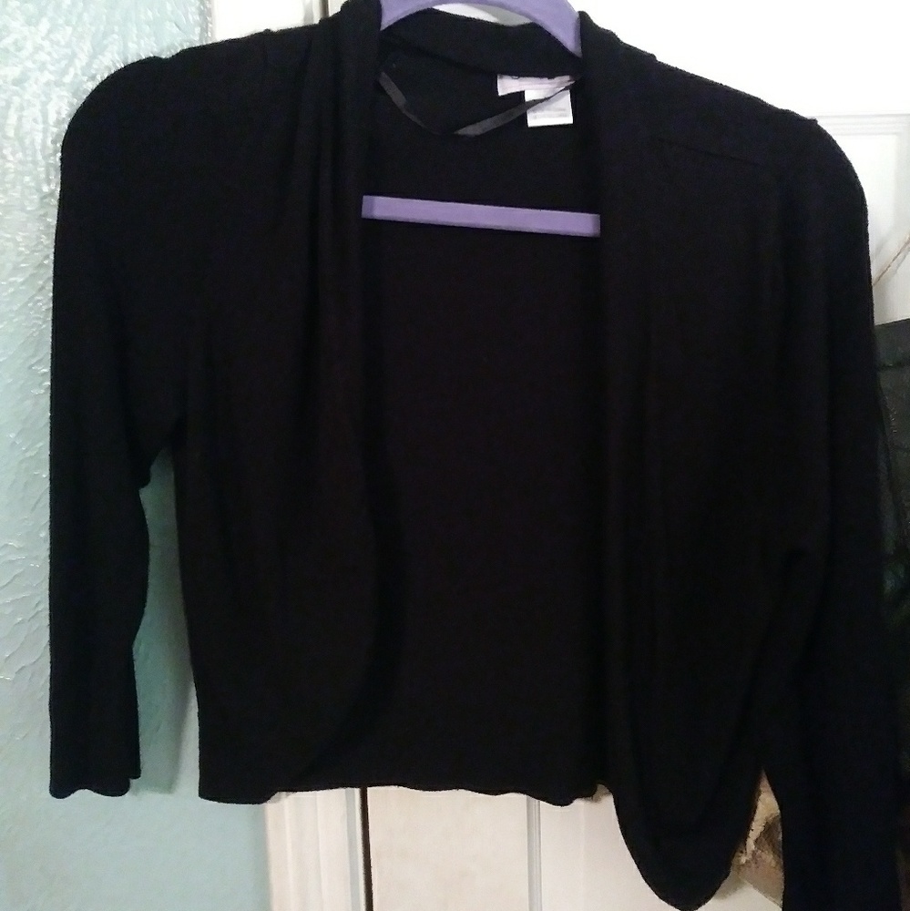 Little black cardigan