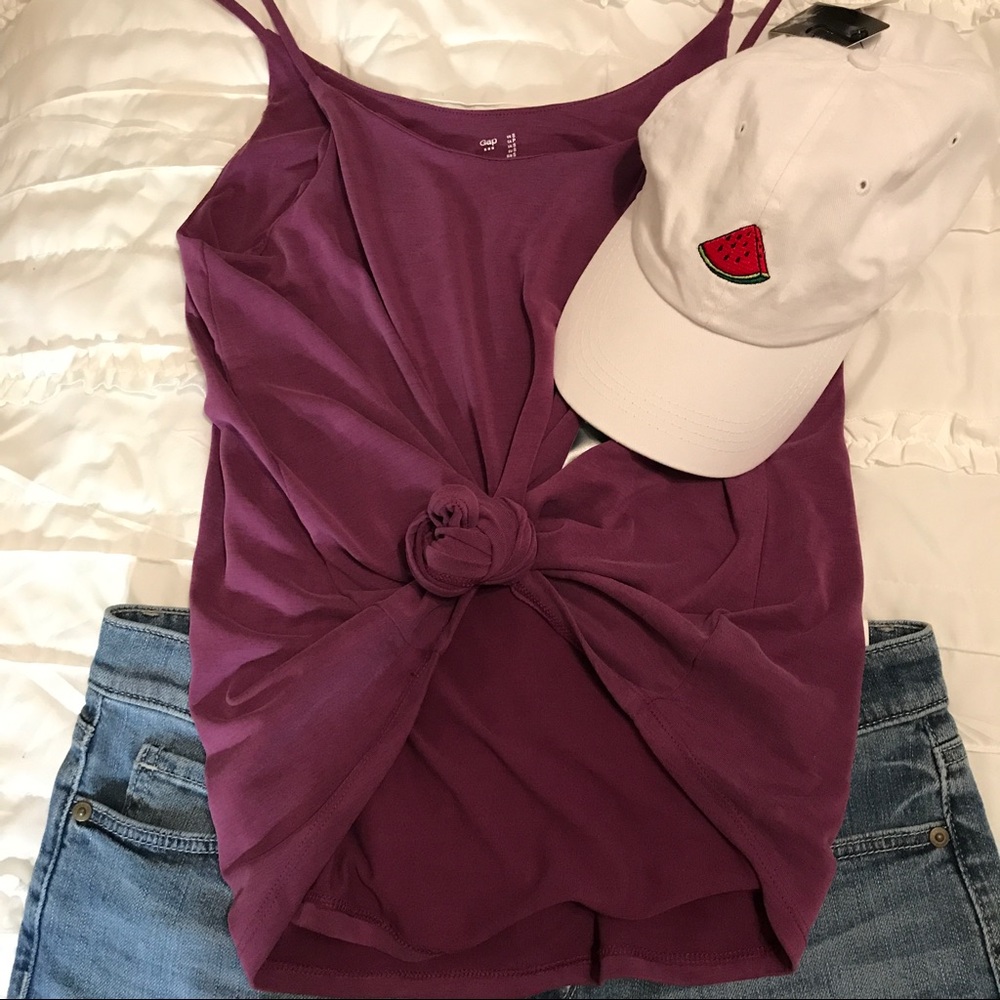 Purple tank