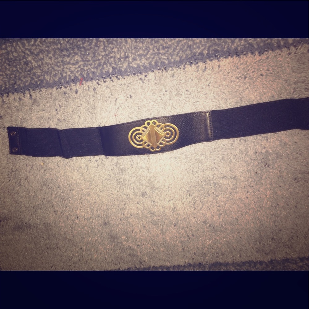 Black and Gold belt