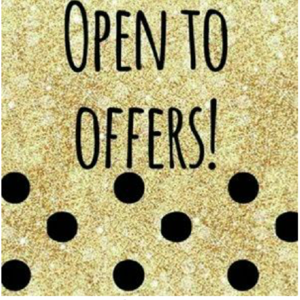 Offers Are Welcome