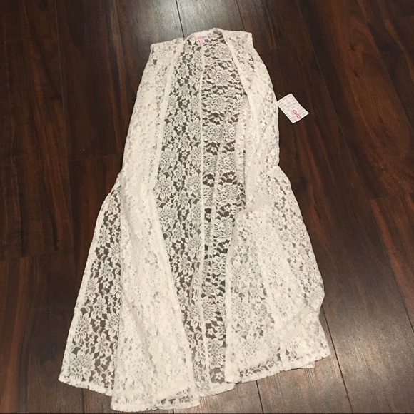LuLaRoe Sweaters - Small Lace White Joy UNICORN LULAROE