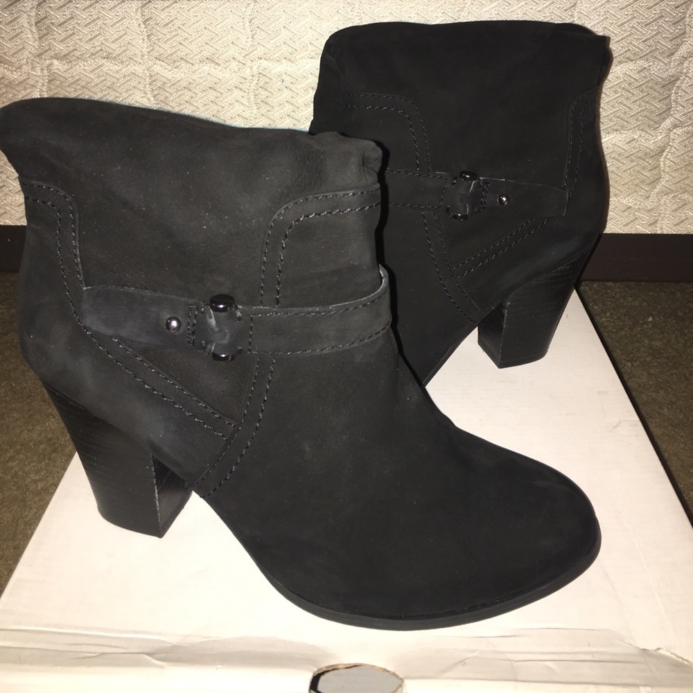 Aldos black Boots Size US 9 -beautiful cowboy look