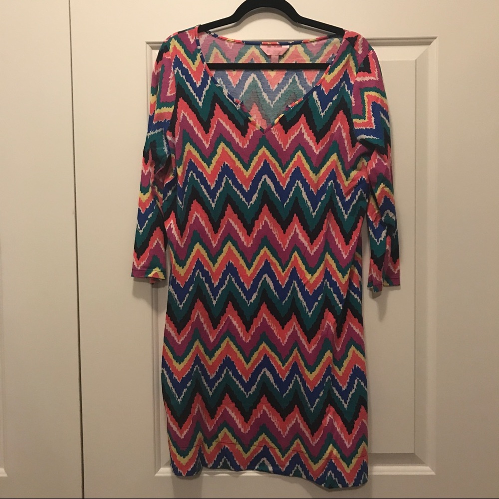 Lilly Pulitzer Chevron Gretchen Dress