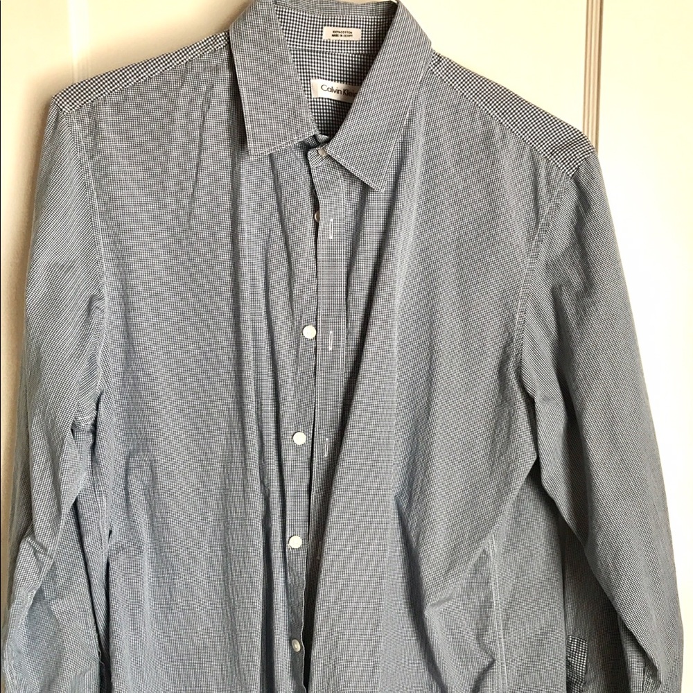 Calvin Klein Egyptian cotton button-down