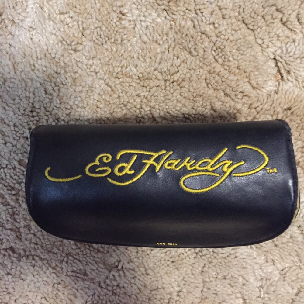 Ed Hardy sun glasses w/ cases