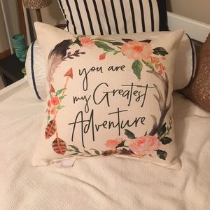 Greatest Adventure Throw Pillow