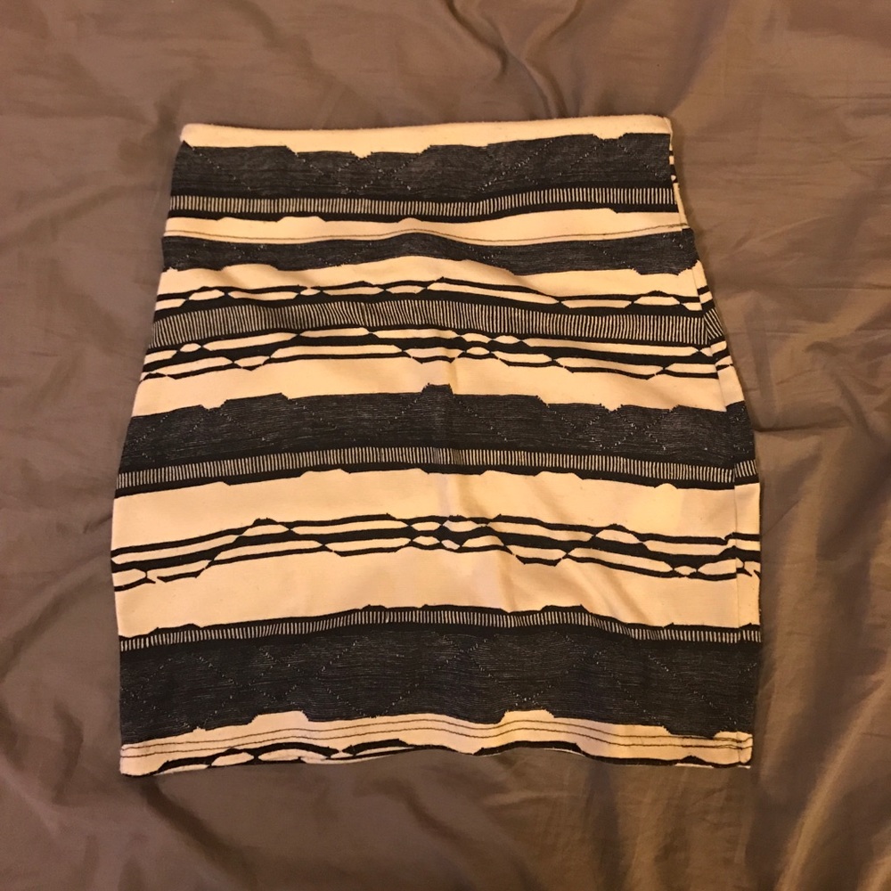 Silence + Noise mini bodycon skirt