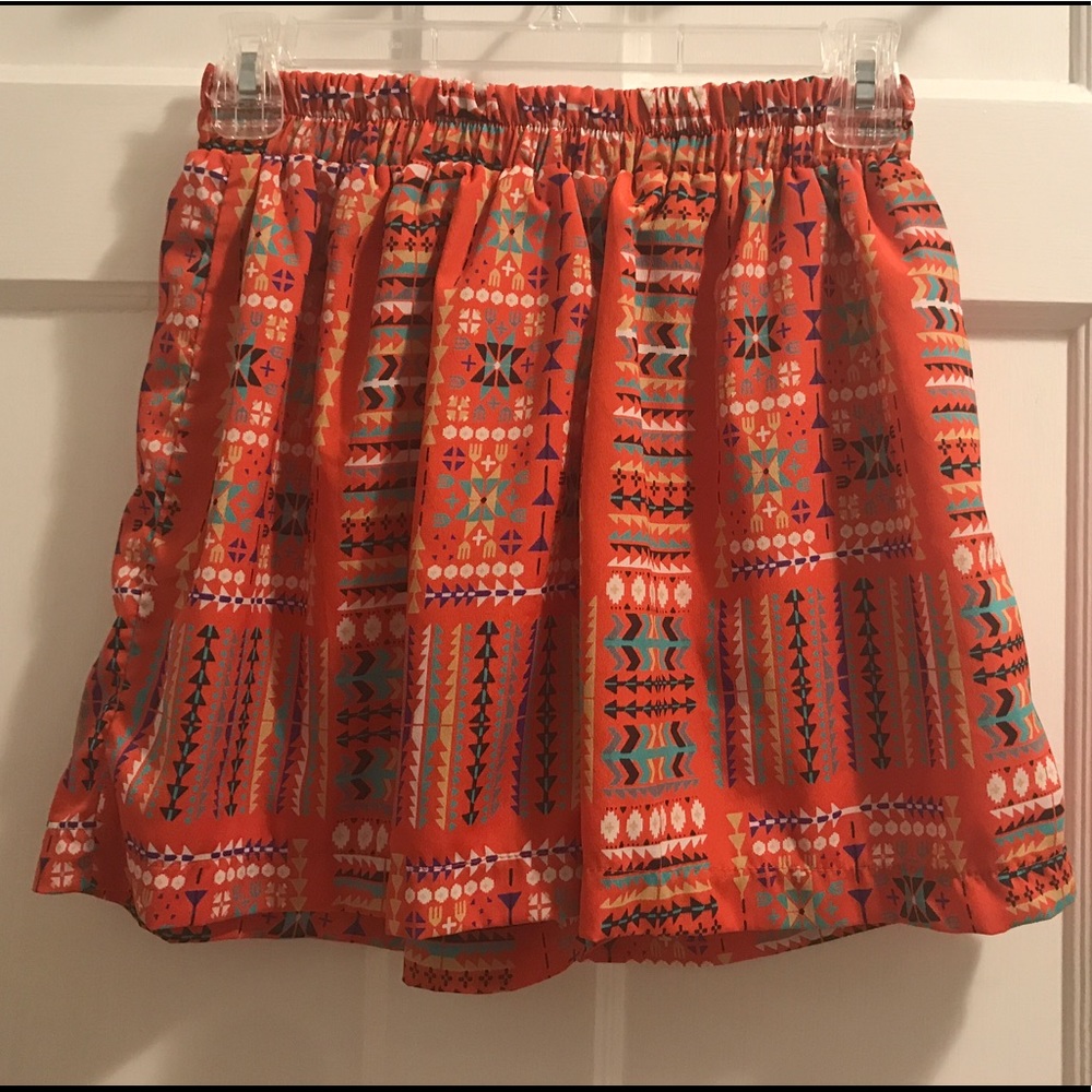 Tribal Print Shorts