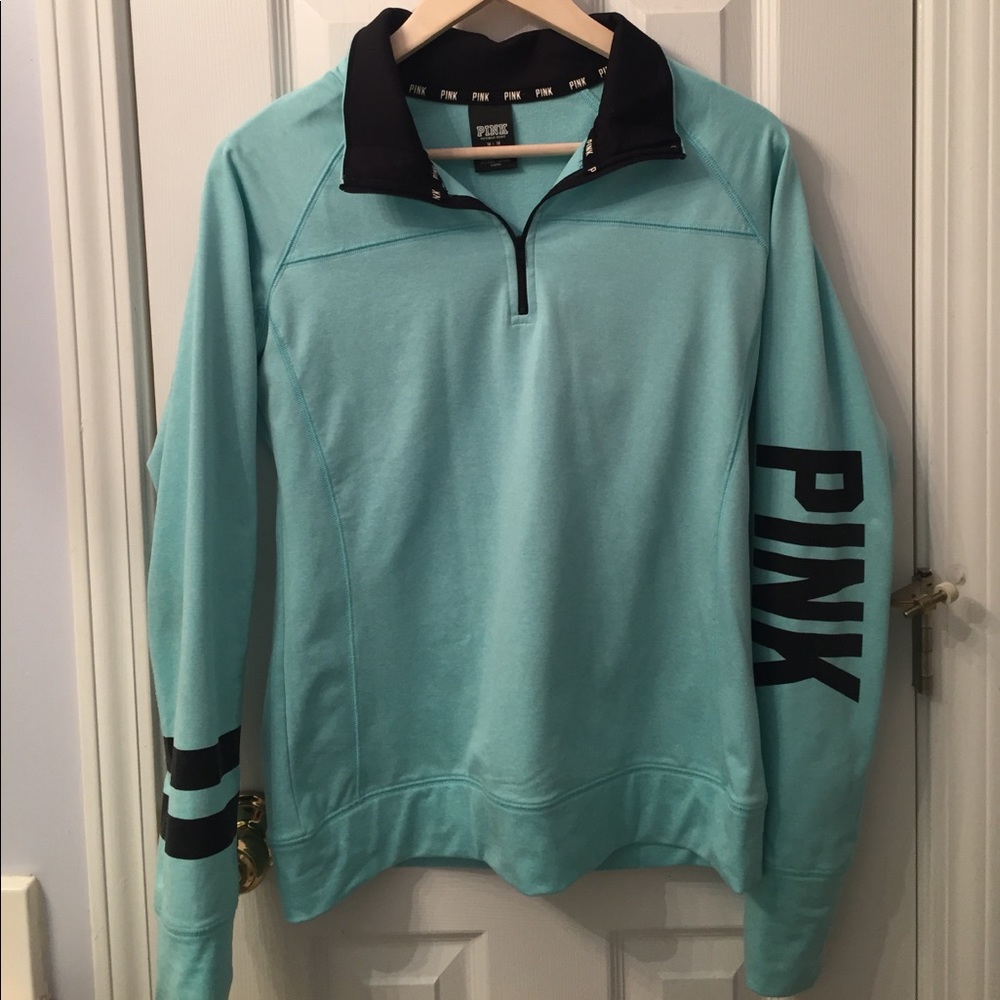 Victoria's Secret Pink Quarter-Zip Sweatshirt