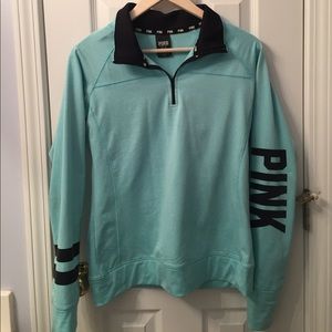 Victoria's Secret Pink Quarter-Zip Sweatshirt