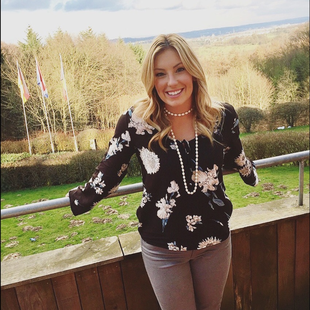Floral top - Picture 2 of 2