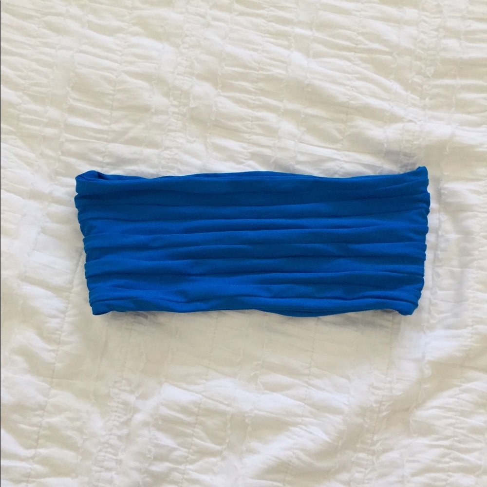 NWOT Mikoh bandeau bikini top