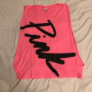 Pink tank top