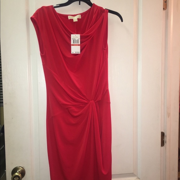 Michael Kors Red Dress Size XS - Picture 1 of 4