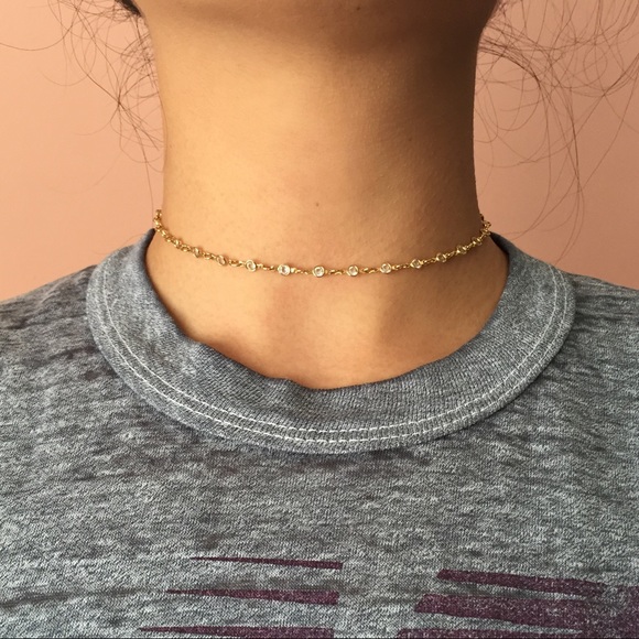 Bagatiba Jewelry - Bagatiba Gold Choker