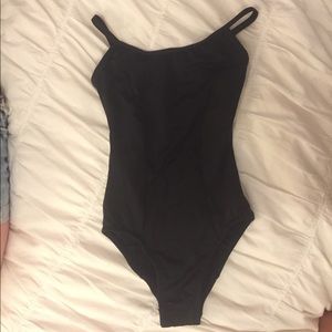 Black leotard