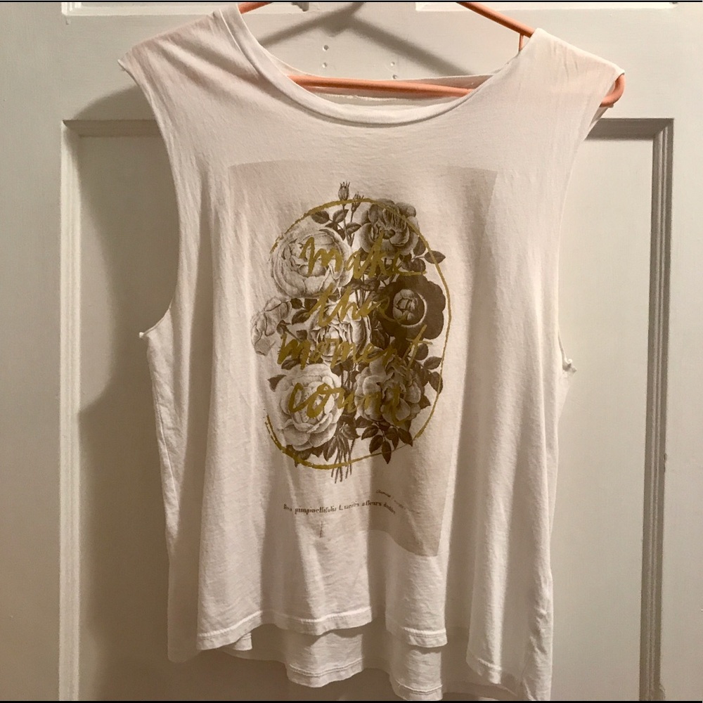 "Make the moment count" shirt