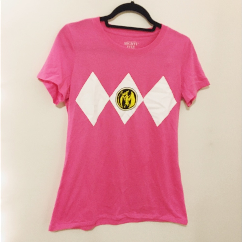 Pink Power Rangers T Shirt!
