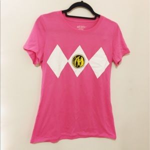 Pink Power Rangers T Shirt!