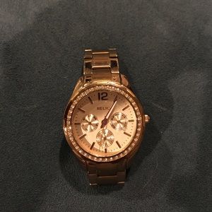 Rose Gold Relic watch