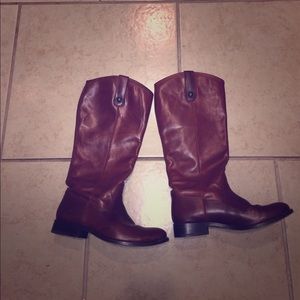 Frye Melissa Button boots, extended calf size 7