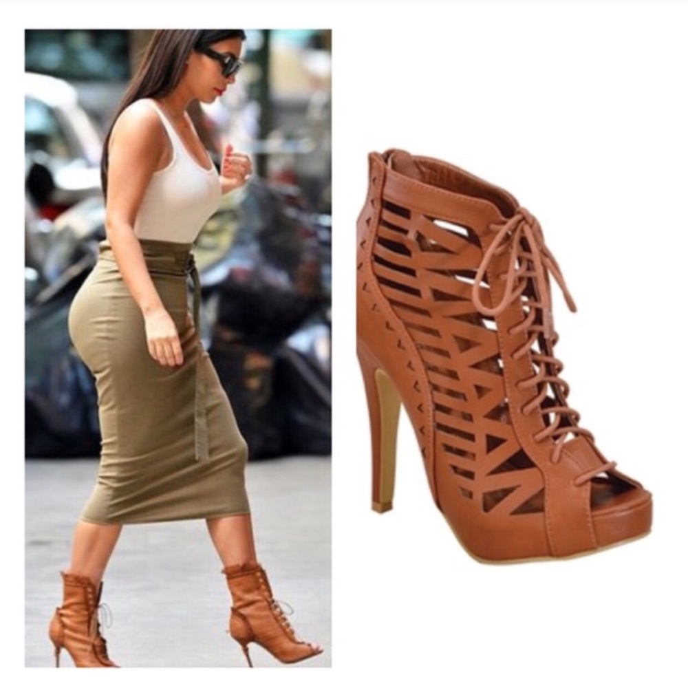 Lace Up Heels