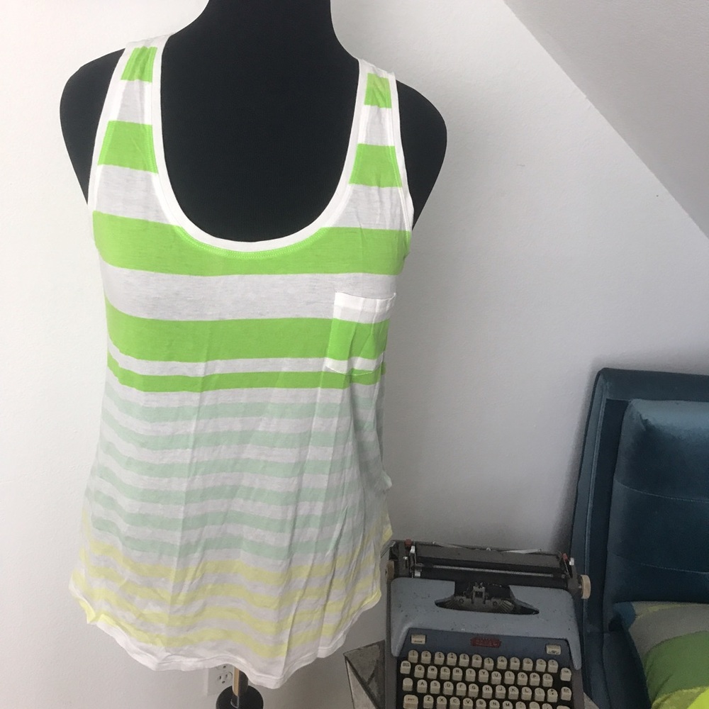 NWT Express Striped Tank