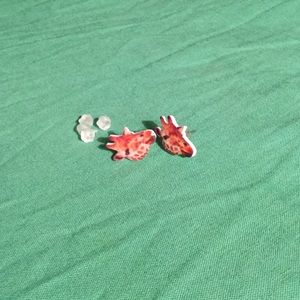 Handmade Giraffe earrings