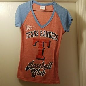 Texas Rangers T-shirt.