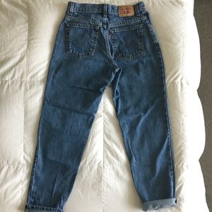 LEVI 550's Vintage HIGH RISE Denim Mom Jeans 