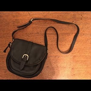 Small black cross body purse