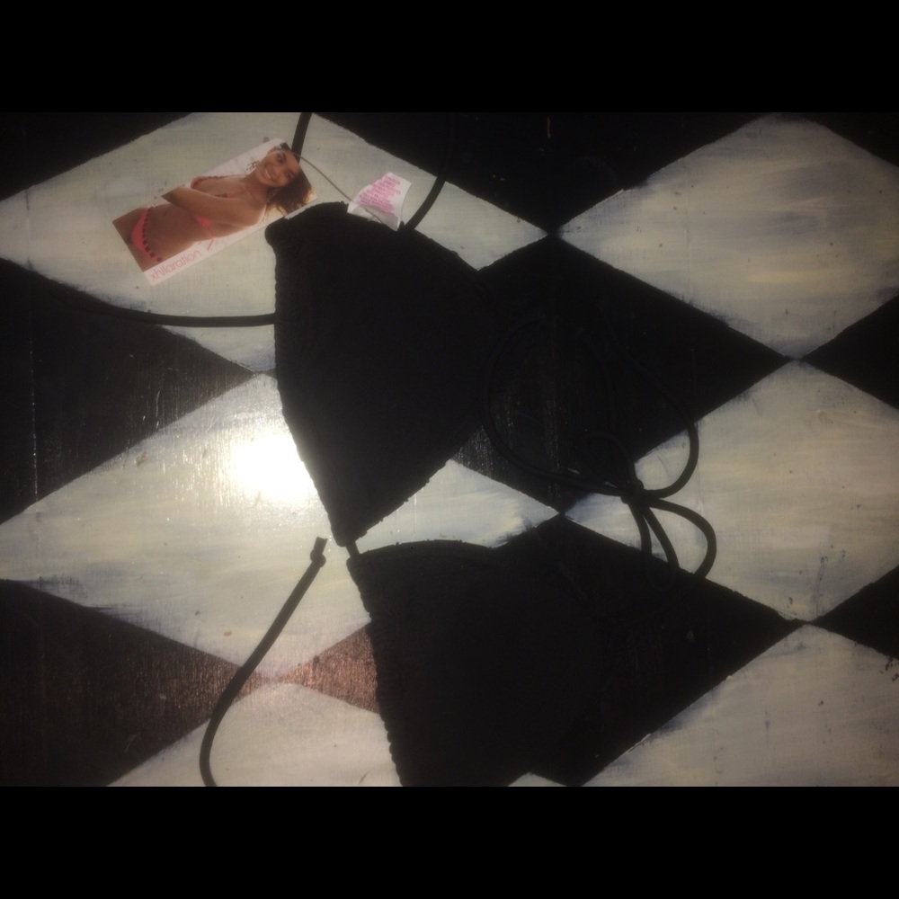 cute ruffles swim top