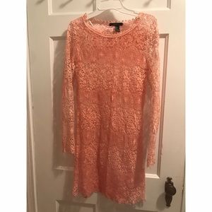 Pink Lace Dress