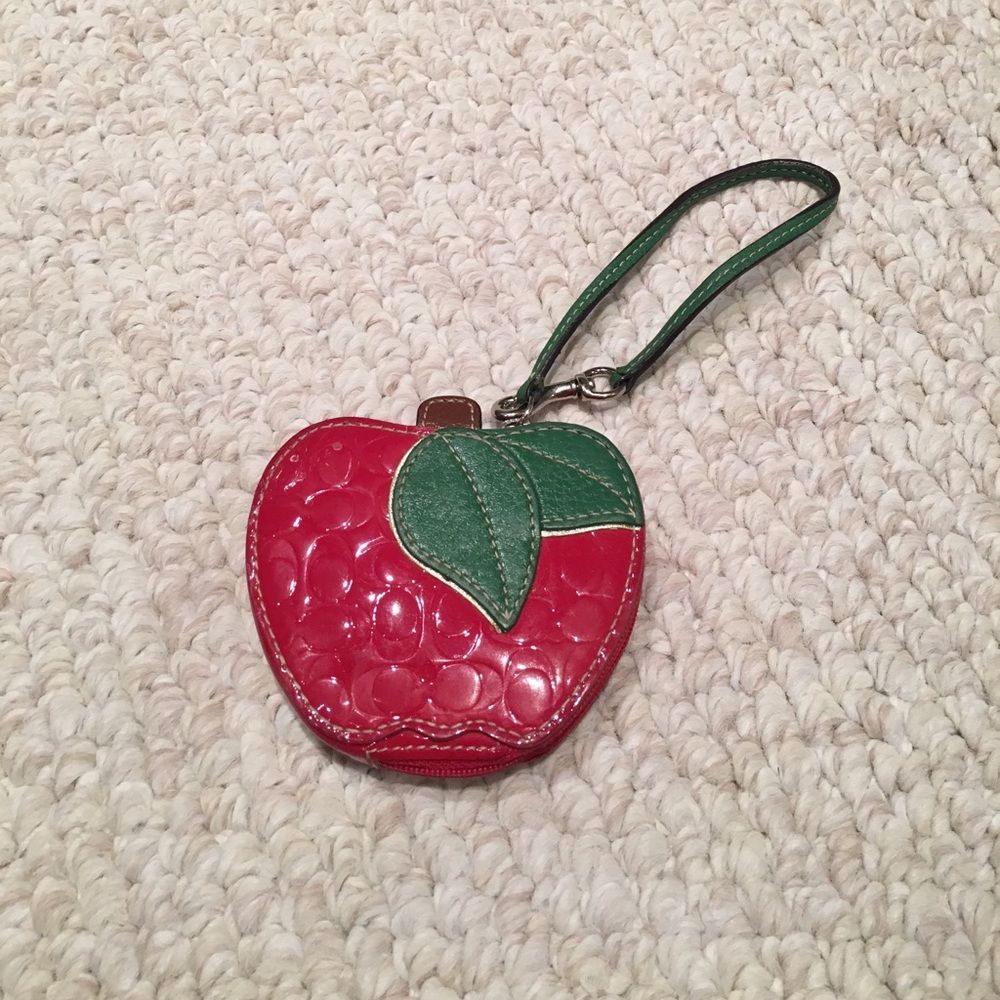 Coach Apple coin purse