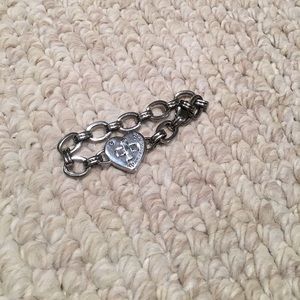 Juicy couture lock bracelet
